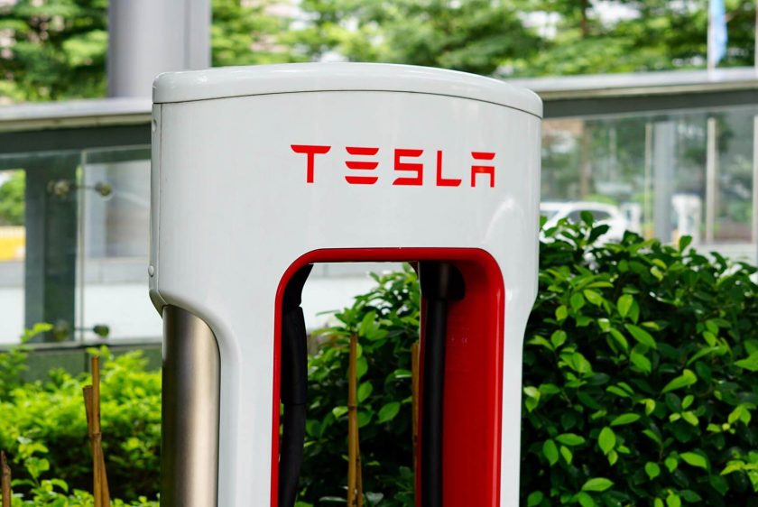 Tesla Charging station install