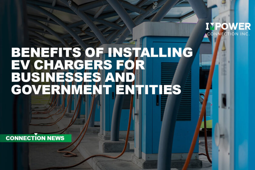 Benefits of Installing EV Chargers for Businesses and Government Entities